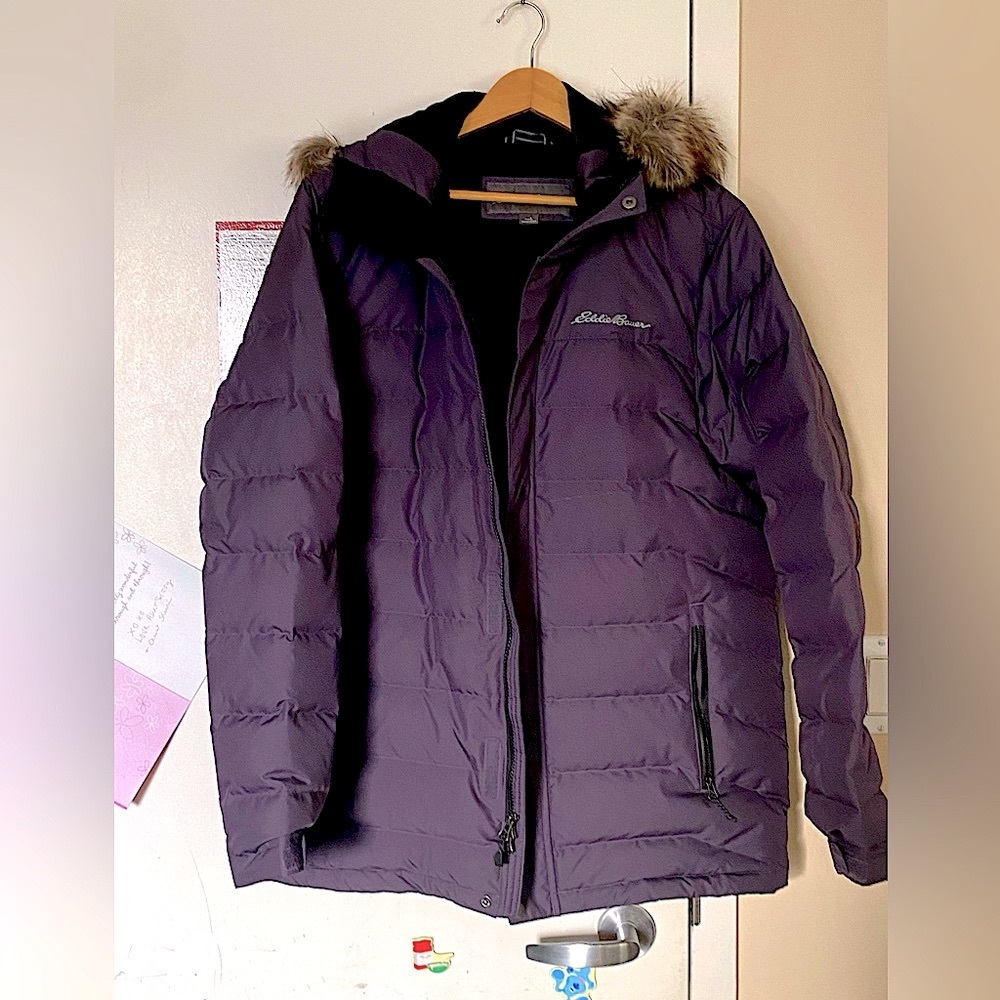 One Eddie Bauer Boundary Pass Puffer Parka - Mens Large